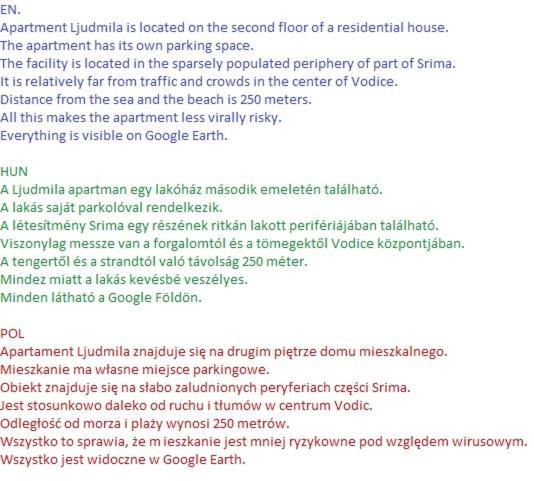 Apartment Ljudmila 沃迪切 外观 照片
