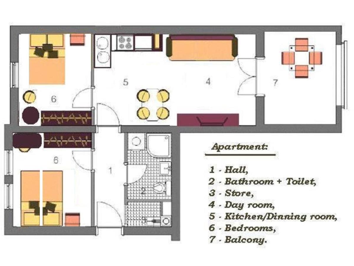 Apartment Ljudmila 沃迪切 外观 照片